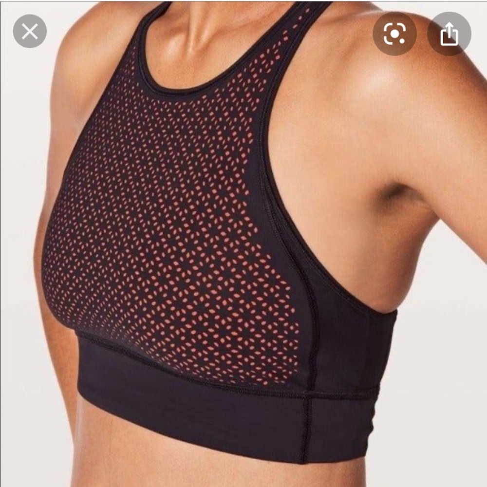 Lululemon get your peek on sports bra / 6-8